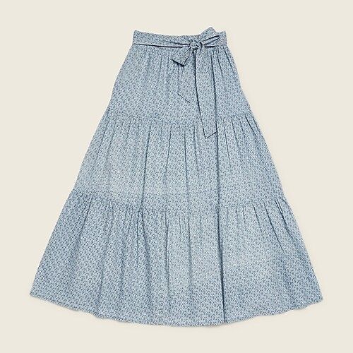 LAUDE the Label Tiered Maxi Skirt | J.Crew US