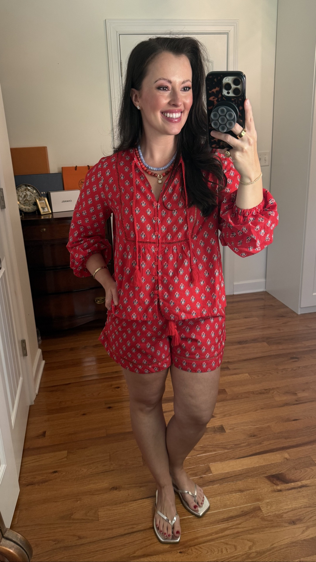4th of July outfits @Target 
Swimwear beachwear 
Americana style 
Summer outfits 
Summer dresses
Vacation outfits beach 
Date night outfits 
Target summer outfits 
Matching set with shorts red
Statement necklaces 

Top & shorts - small