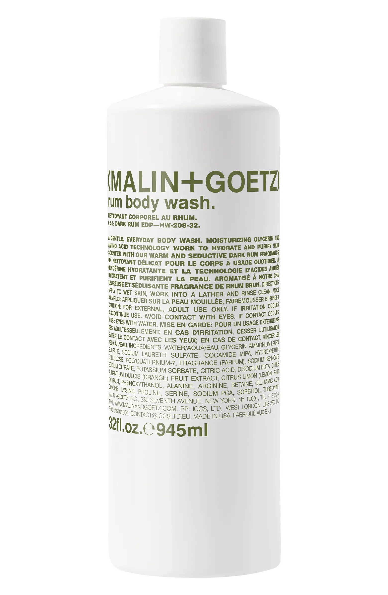 MALIN+GOETZ Jumbo Rum Body Wash $105 Value | Nordstrom | Nordstrom