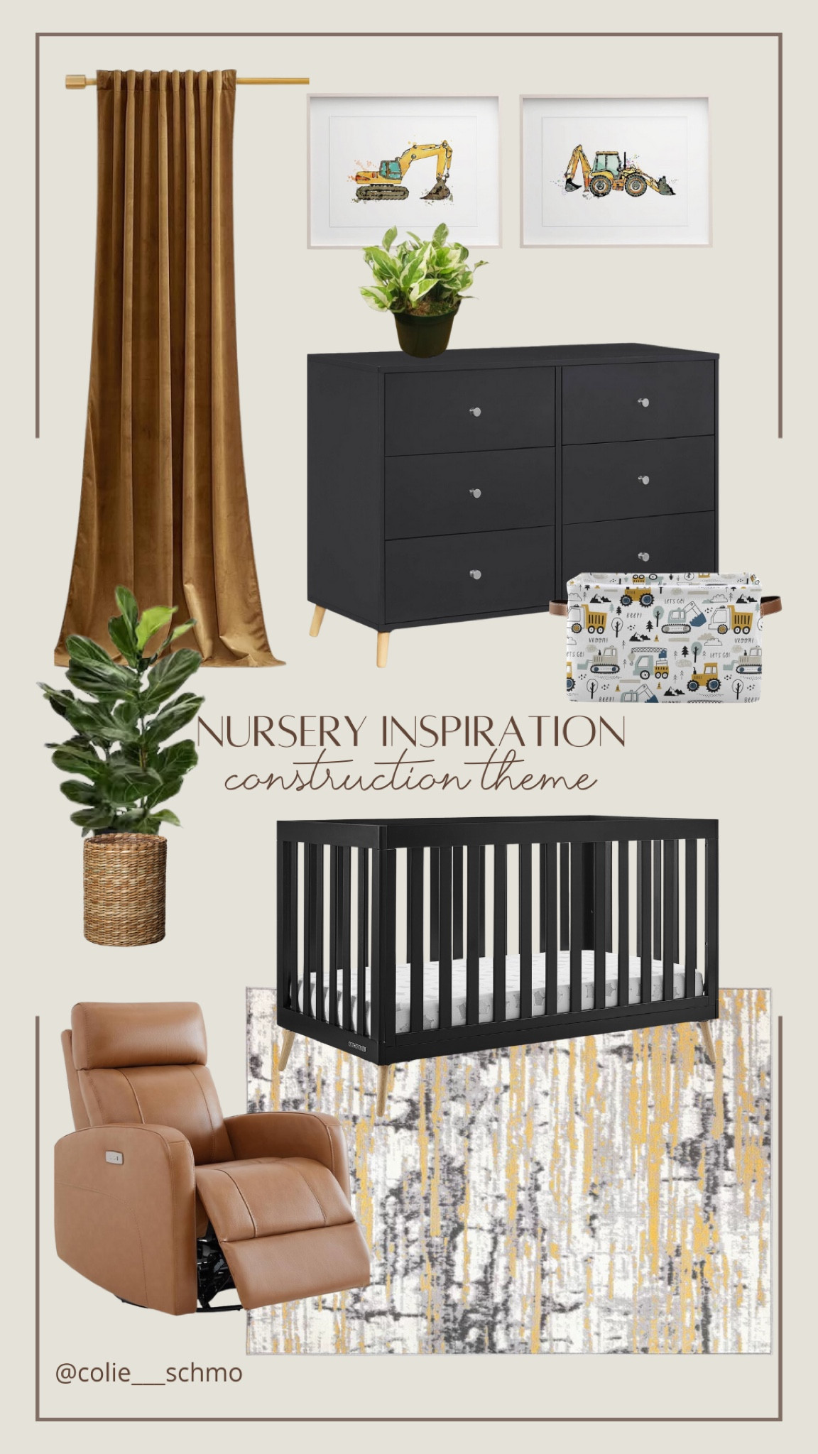 Who says mom and kiddo can’t both love the construction themed nursery?  I’m really digging this vibe.🚜

#LTKhome #LTKbaby #LTKkids