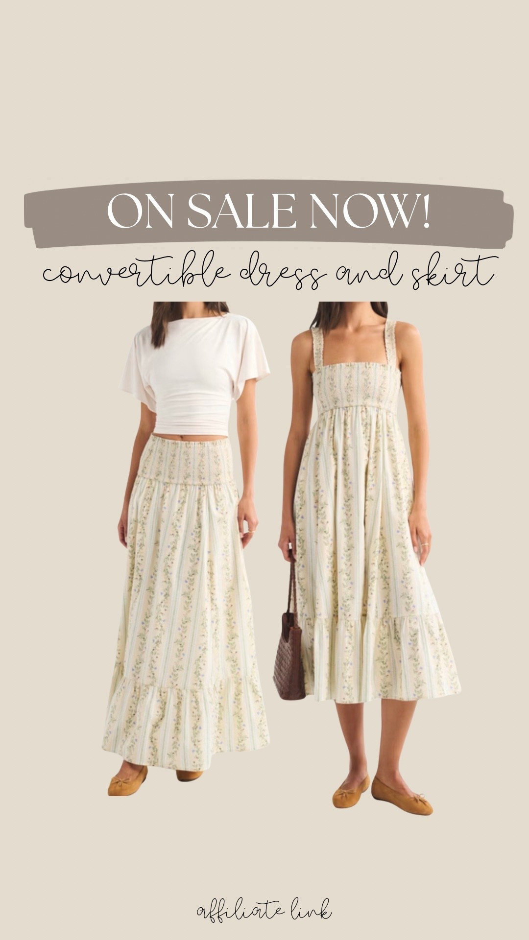 On sale now! Convertible dress and skirt!



#LTKgrwm #LTKTravel #LTKootd