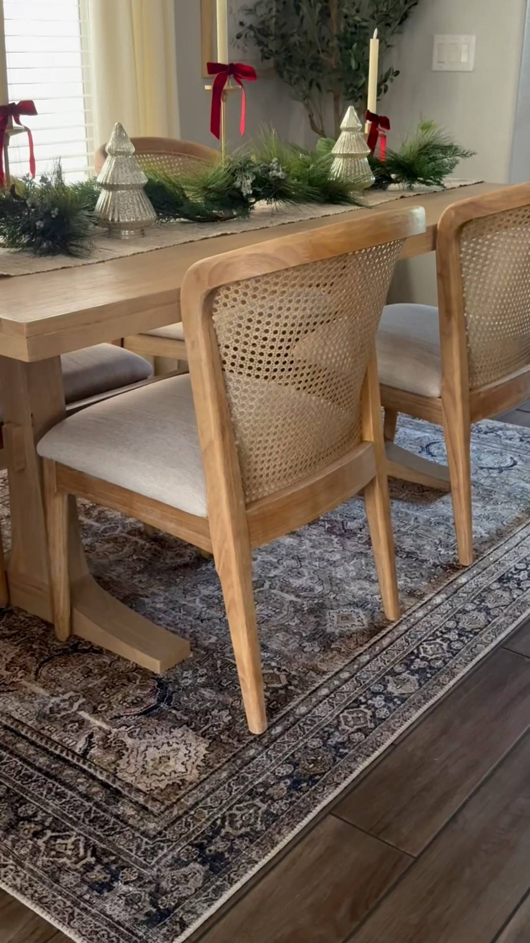 the perfect natural wood dining chairs ✨

#LTKHoliday #LTKHome