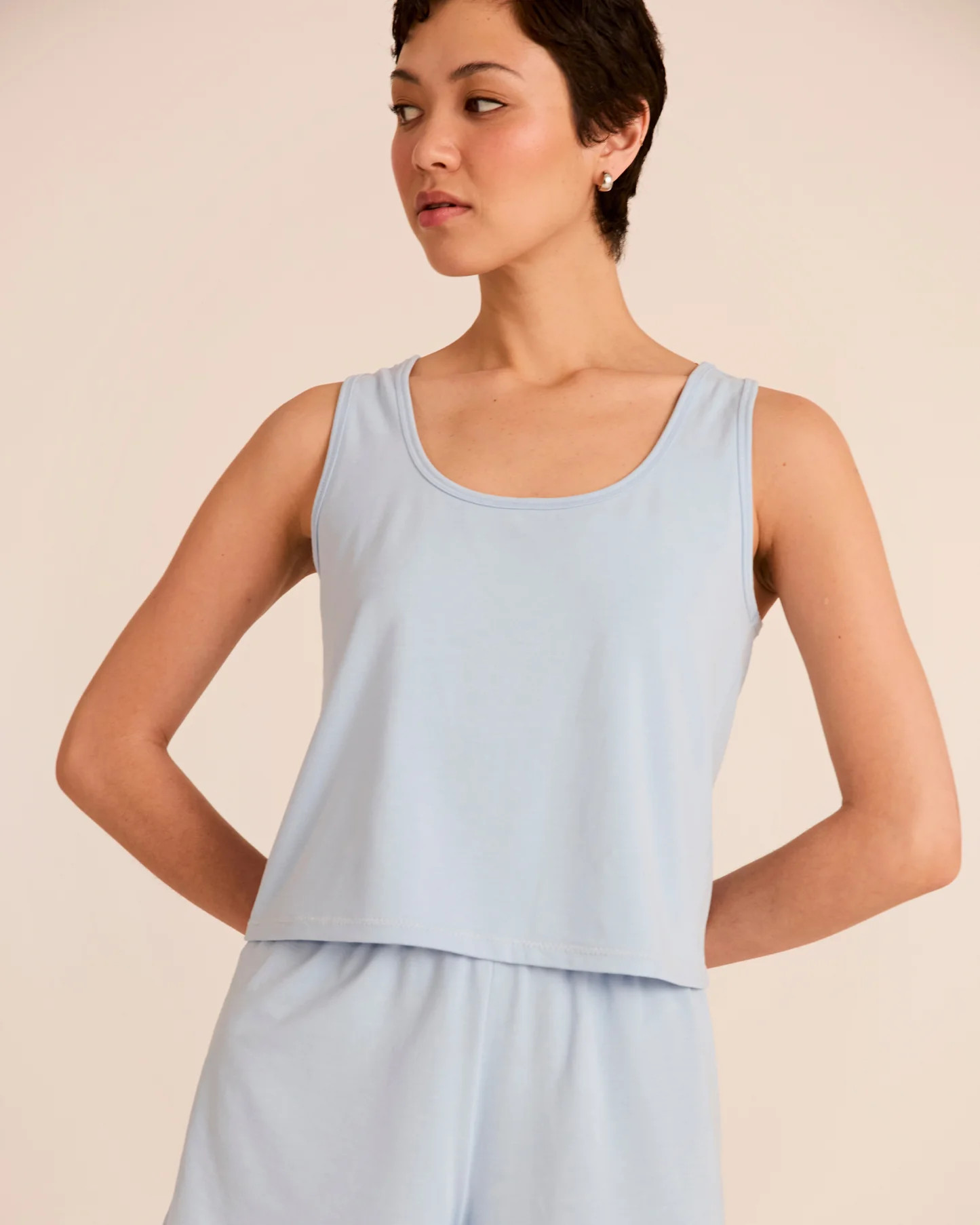 Scoop Tank - Women\u2019s Cooling Pajama Tank | Arid Blayne