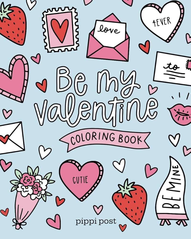 Be My Valentine Coloring Book | Amazon (US)