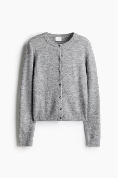 H & M - Knit Cardigan - Gray | H&M (US + CA)