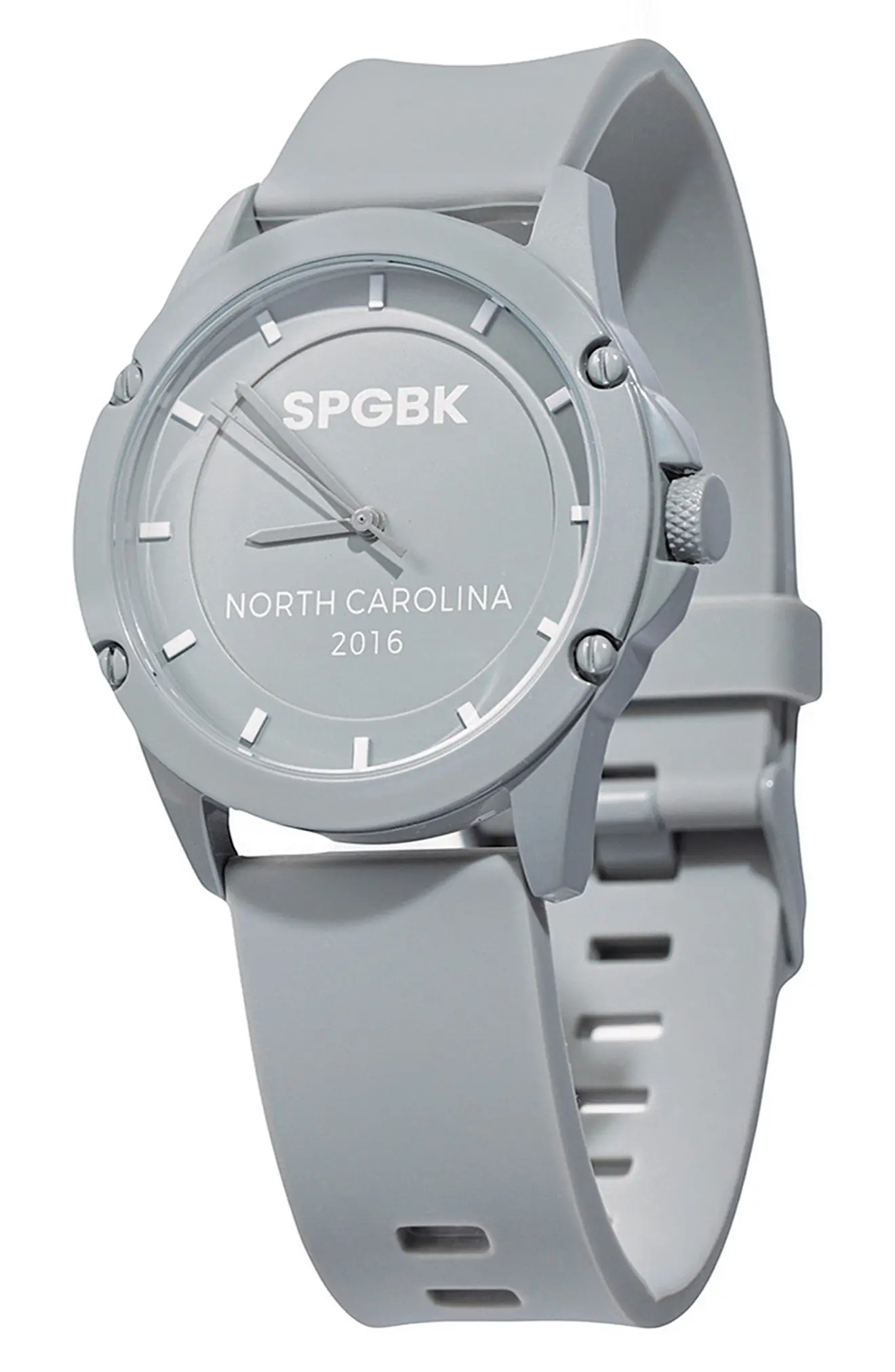 SPGBK Watches Gray's Creek Silicone Strap Watch, 42mm | Nordstrom | Nordstrom