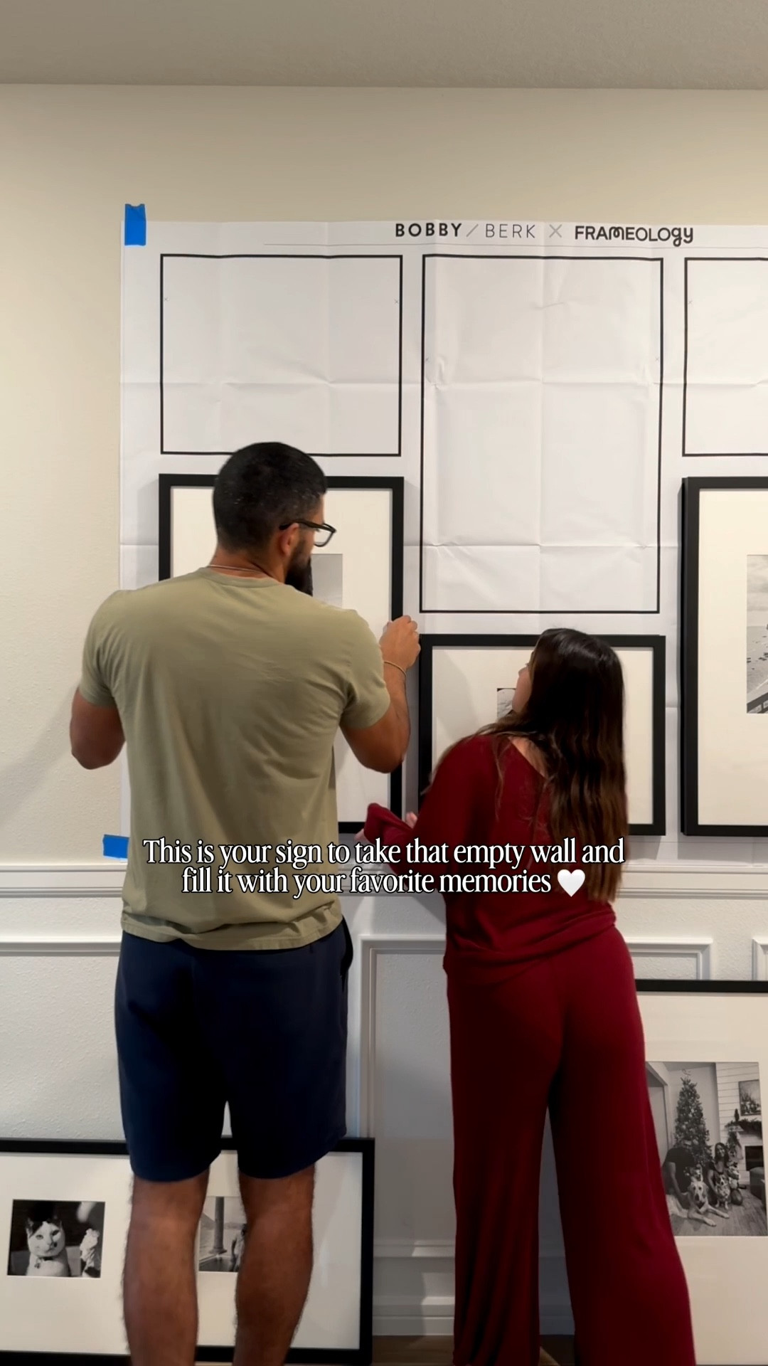 Nothing better than filling an empty wall with family memories 🤍

I get a lot of questions on my gallery, the template is not sold separately, it comes as part of the gallery wall set up instructions — currently on sale

▫️follow @homewithstephannie for more home inspo & home finds 
.
.
.
.
.
.
.
.
.
.
.
.
.
.
.
#gallerywall #homedecorinspo #accentwall #interiordesign #ltkhome