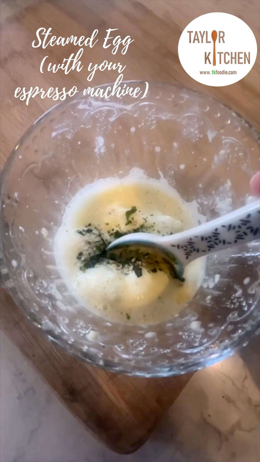 You won't believe this cloud like steamed egg🥚 made with the help of the steamer wand on your espresso machine.  

It takes about 30 seconds ⏰ and voila!  A beautiful puffy, jiggly egg to dig into.  

I've used some great Asian flavors in mine.
Find all the Inspo here on my LTK 🥰 

 #LTKfoodie #LTKHome