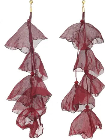Lily Chiffon Drop Earrings | Nordstrom