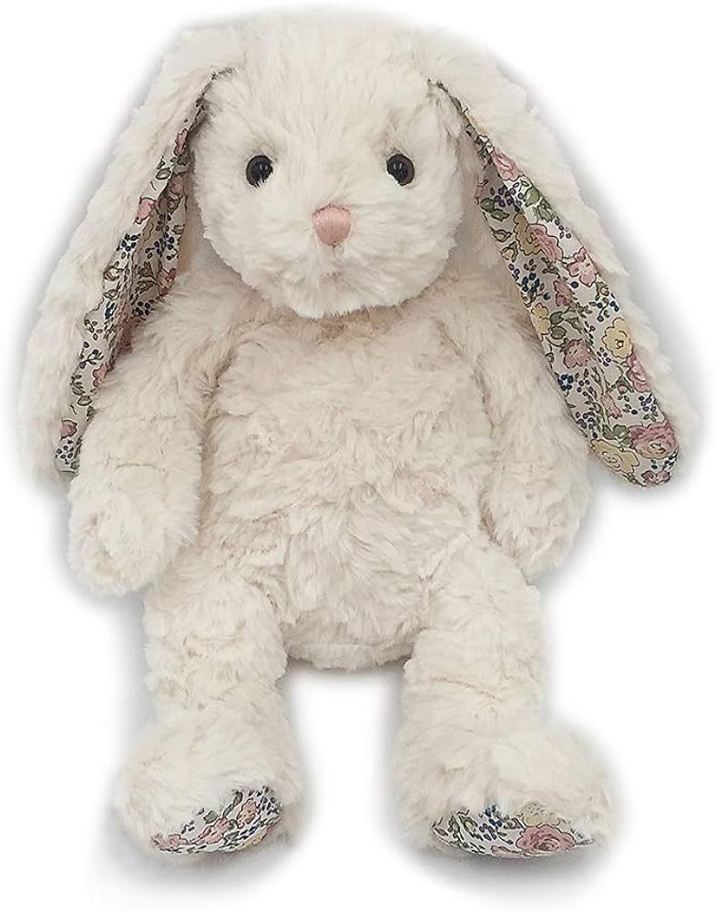 MON AMI Faith French Bunny Stuffed Animal – 12” Cream, Soft & Cuddly, Huggable Rabbit Plush T... | Amazon (US)