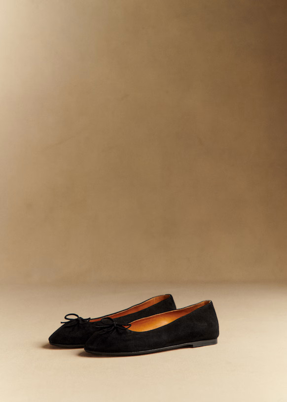 Agathe Low Ballerinas | Sezane - UK