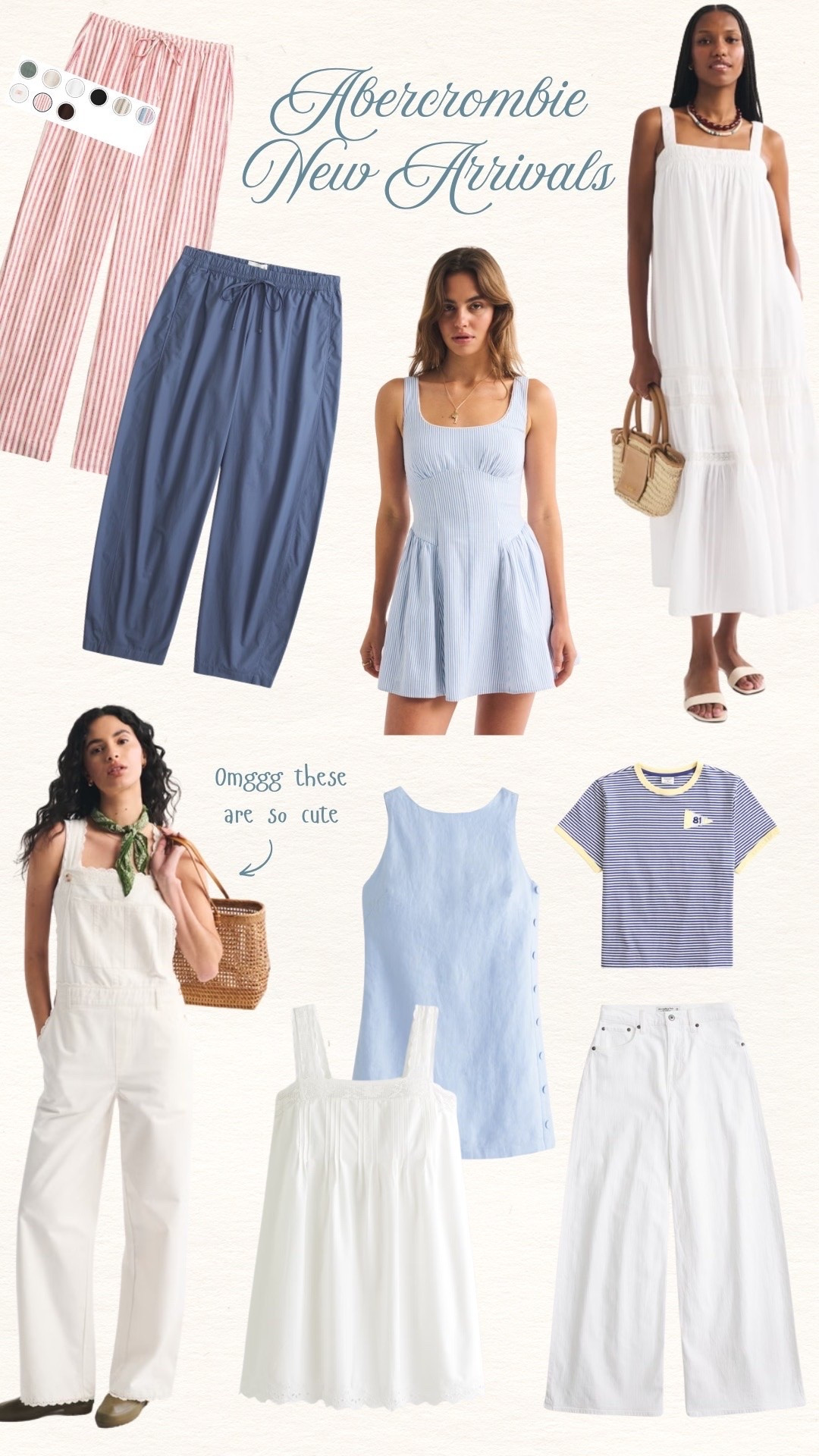 Loving these new Abercrombie summer arrivals!

#LTKgrwm #LTKootd #LTKSeasonal