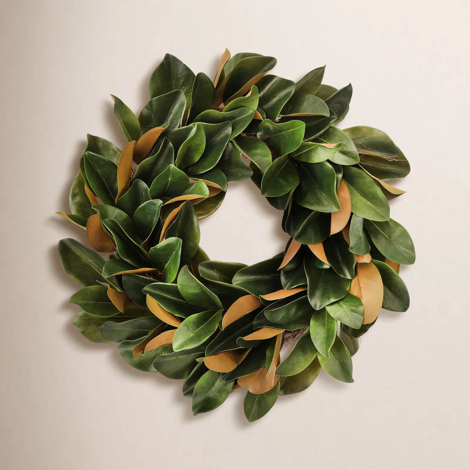 Faux Magnolia 27'' Wreath | Wayfair North America