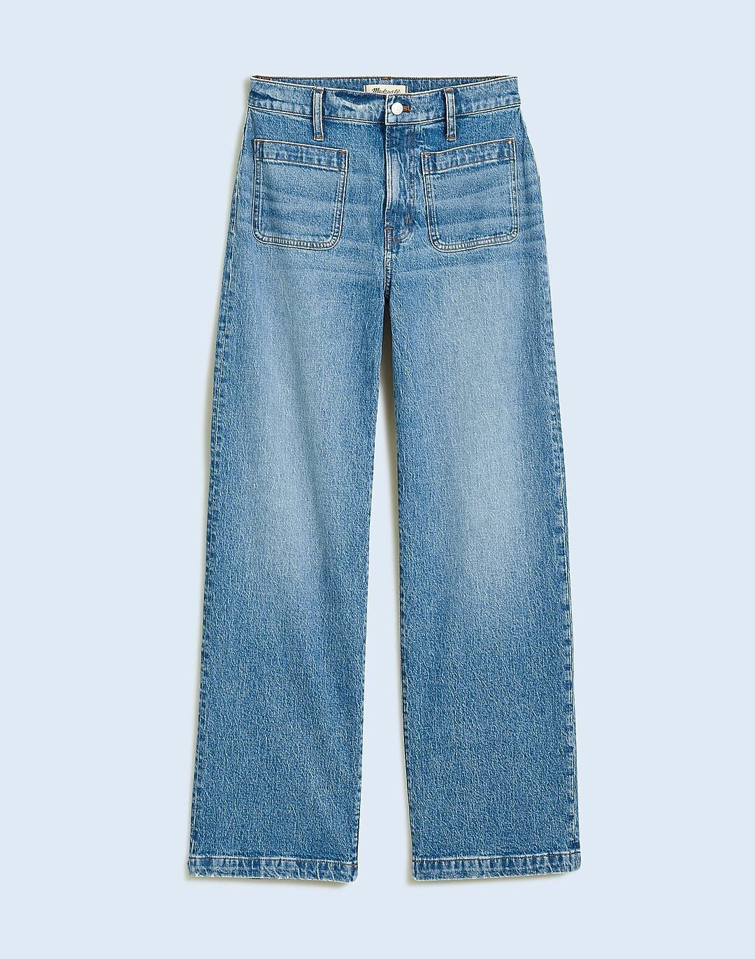 The Petite Perfect Vintage Wide-Leg Jean | Madewell