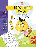 Preschool Math Workbook for Toddlers: A Full Beginner Math Curriculum with Over 120 Activity Pages f | Amazon (US)