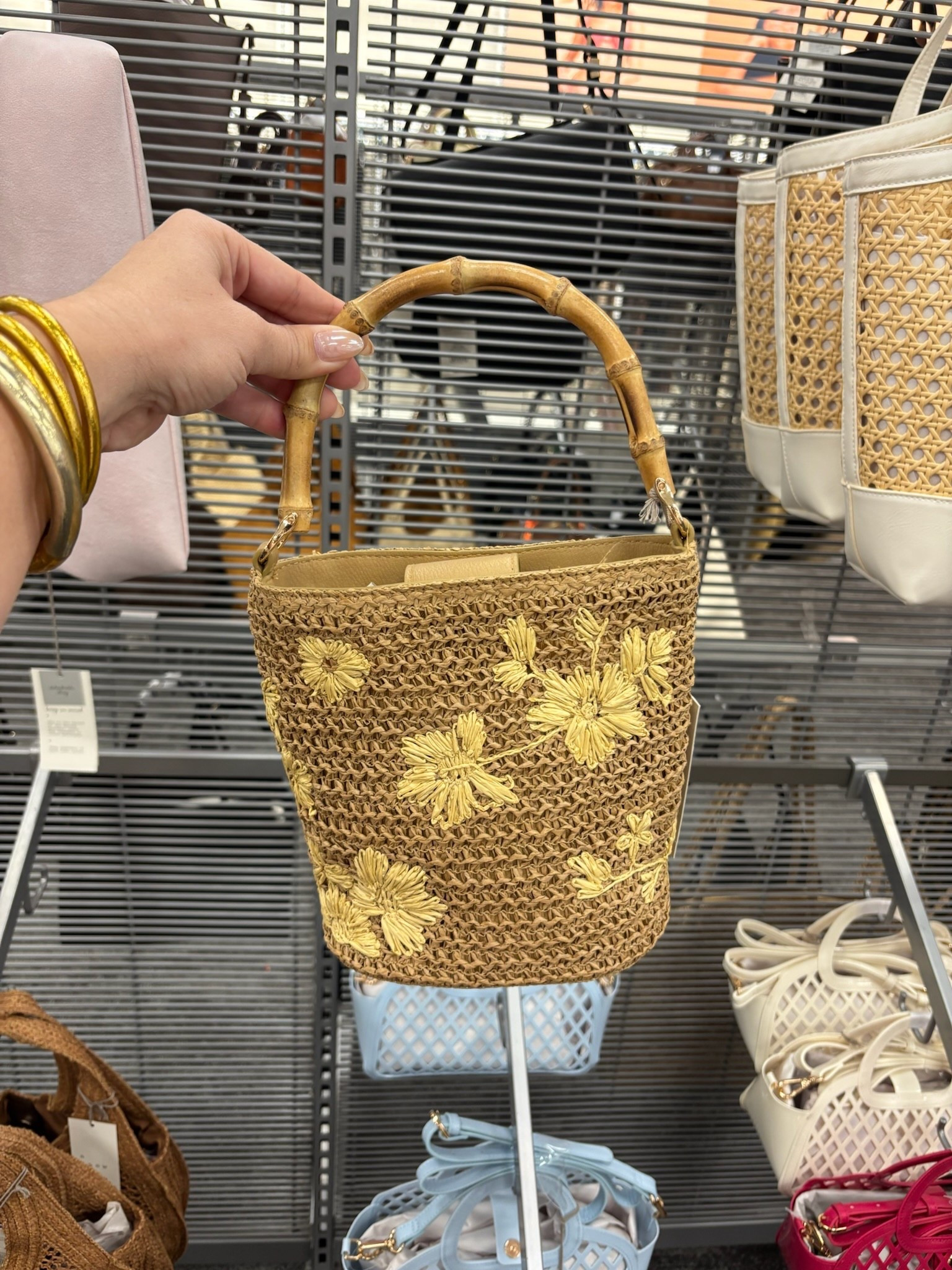 This little straw bag is SO cute 🌼✨
the bamboo handle + floral detail makes it feel way more expensive than it is!

Bag, handbag, purse, vacation, spring, summer

#LTKSeasonal #LTKTravel #LTKootd