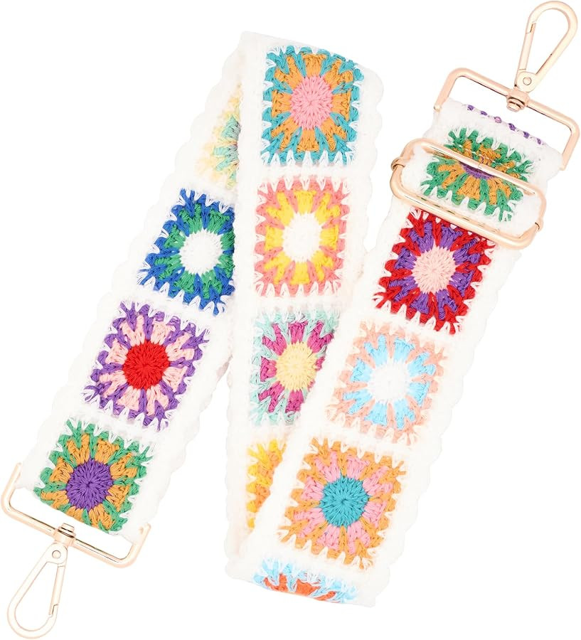 Knit Purse Strap,Replacement Crossbody Wide Adjustable Shoulder Strap for Bag Handbag | Amazon (US)