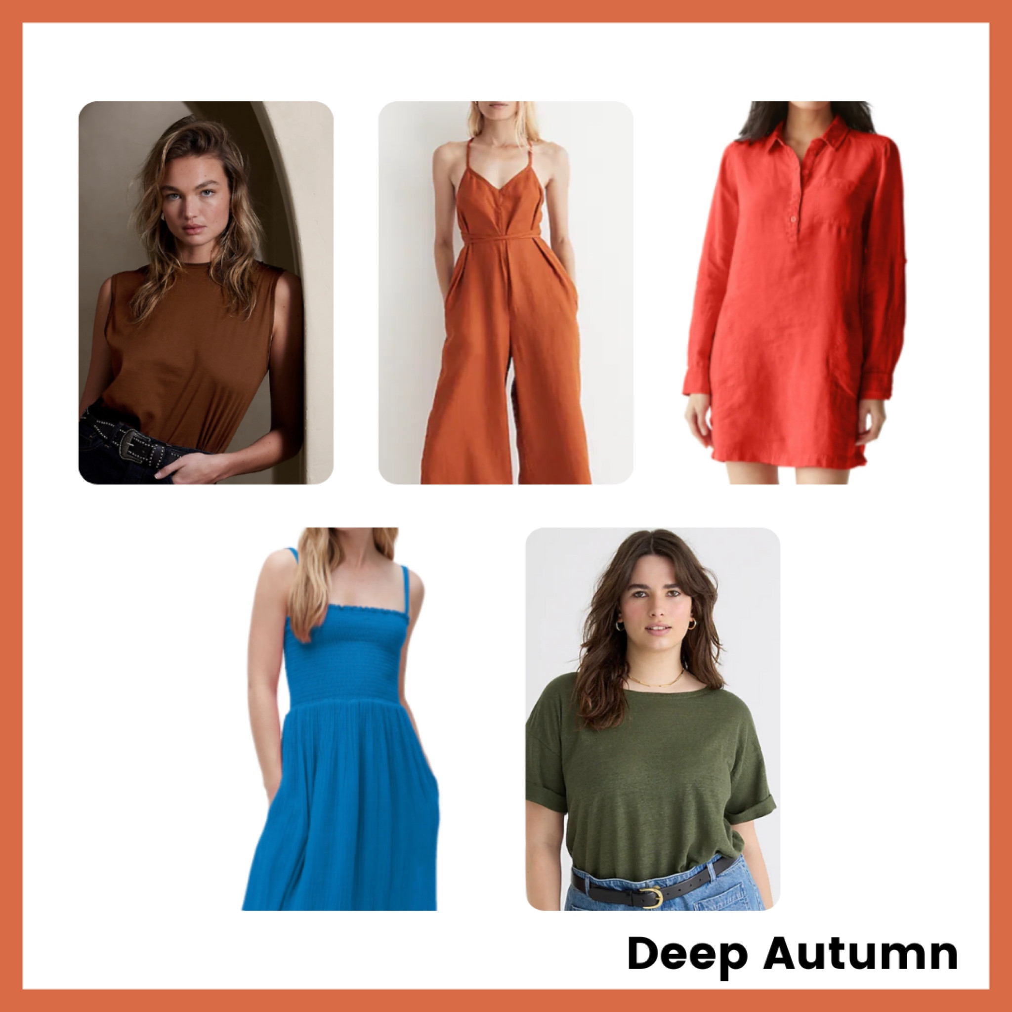 #deepautumnstyle #coloranalysis #deepautumn #autumn

#LTKSeasonal #LTKunder100 #LTKworkwear