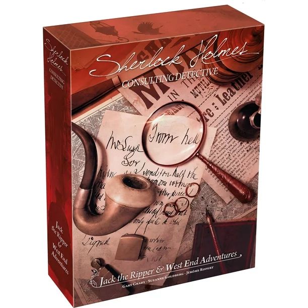 Sherlock Holmes Consulting Detective Jack the Ripper & West End Adventures Strategy Board Game - ... | Walmart (US)