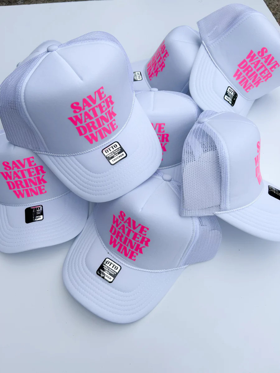 Save Water Drink Wine | KenzKustomz