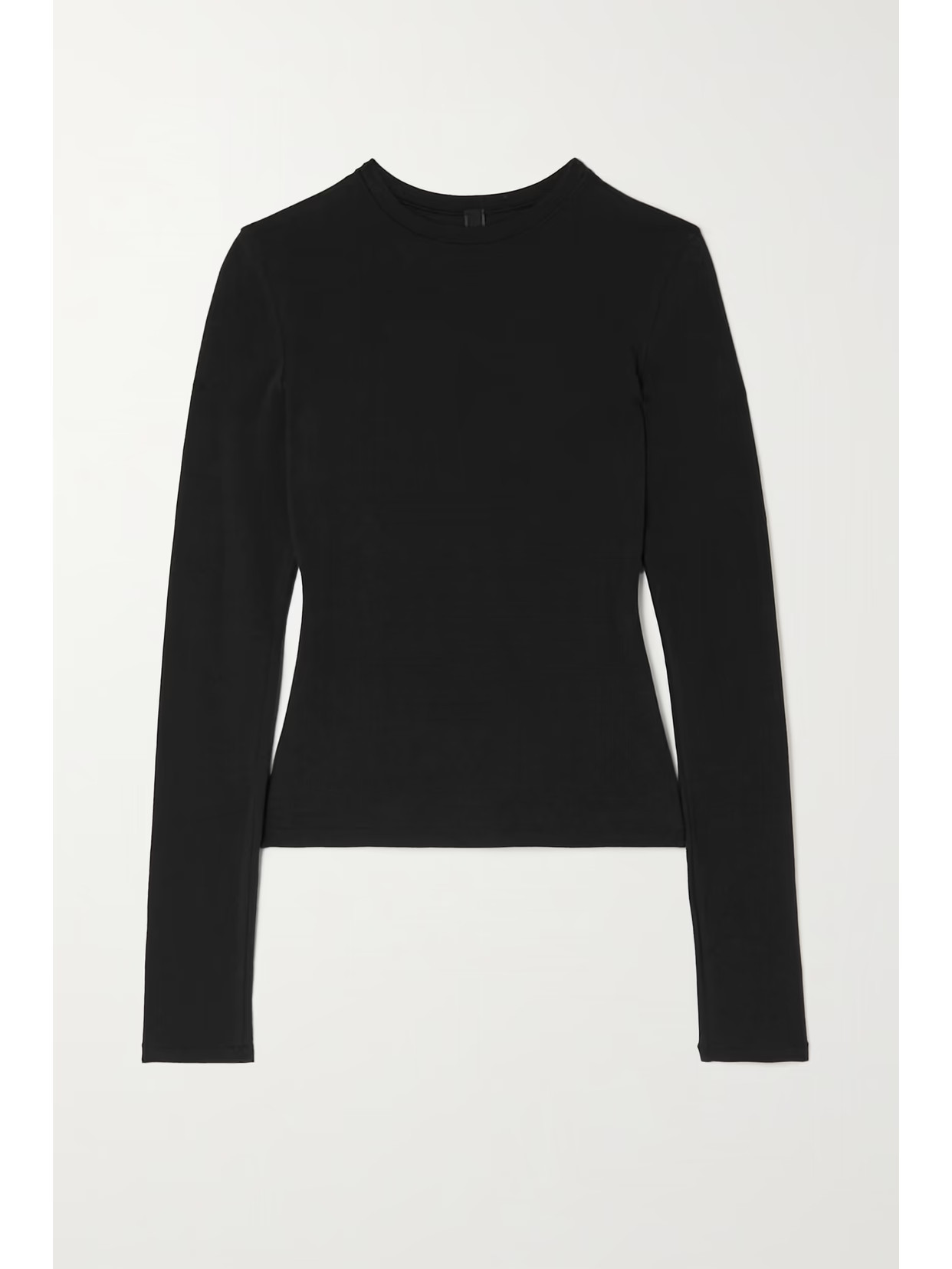 SKIMS - Stretch-cotton Jersey Top - Black | NET-A-PORTER (UK & EU)