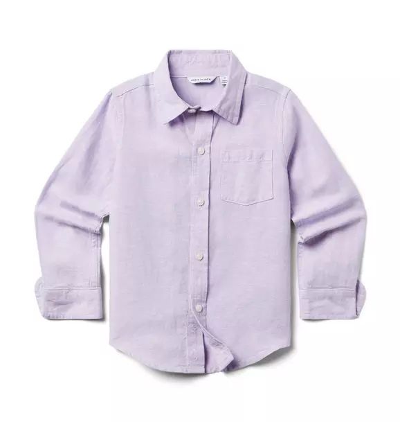 The Linen-Cotton Shirt | Janie and Jack