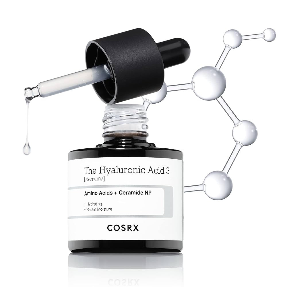COSRX Pure Sodium Hyaluronic Acid 3% Serum, Hydration & Moisture Boosting Facial Serum for Fine L... | Amazon (US)
