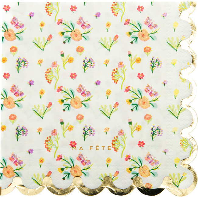 Tea Party Dinner Napkins, Square | Maisonette