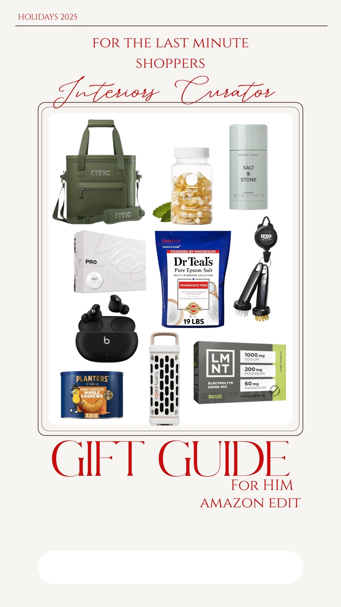 For my last minute shoppers! The His Edit ✨

#LTKGiftGuide #LTKHoliday #LTKMens