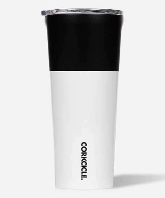 CORKCICLE Tumblers - Black Color Block 24-Oz. Stainless Steel Travel Tumbler | Zulily