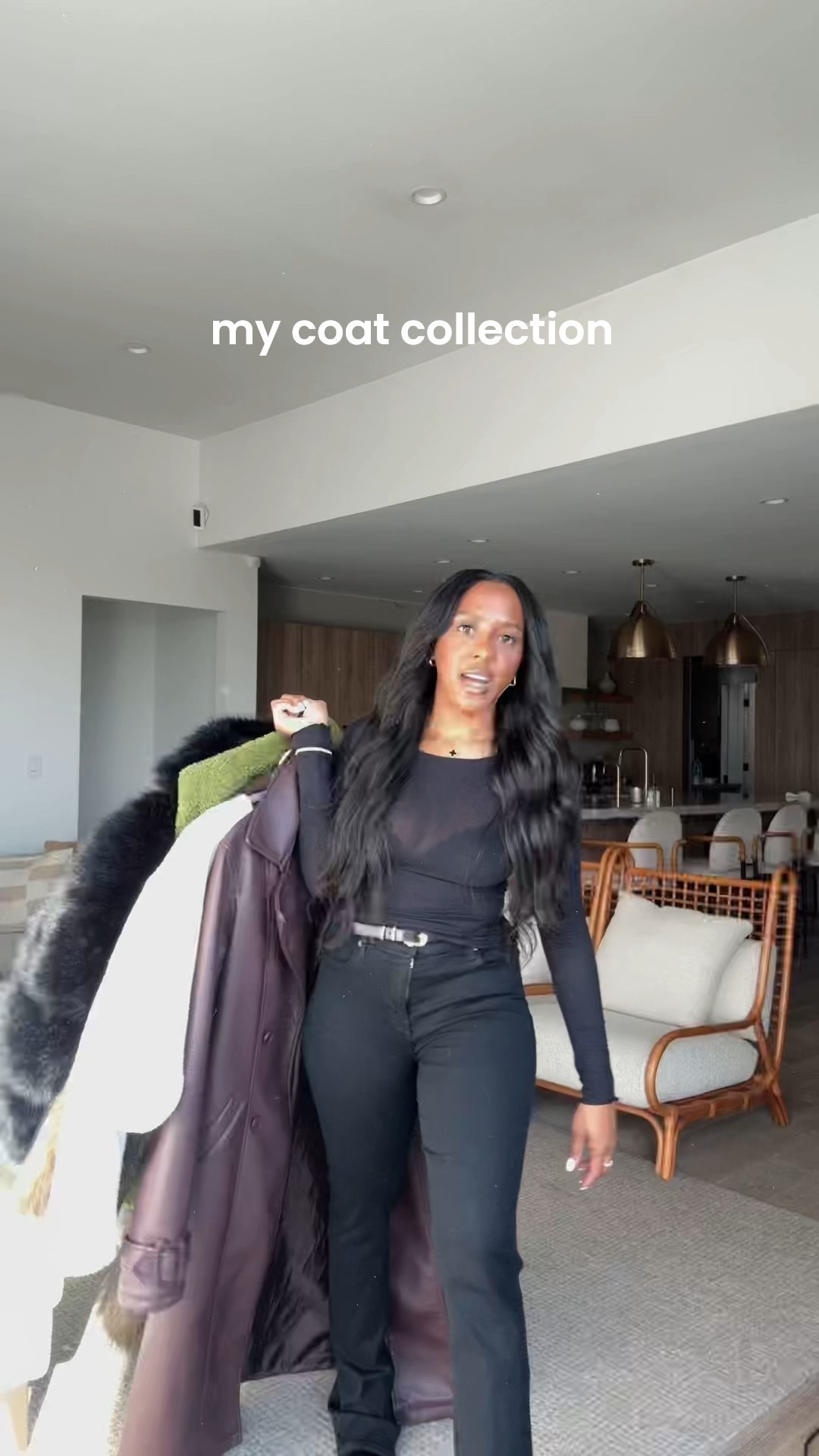 some of my coats/jackets🤎 but why are the dust particles so loud in this video 😭 coat details on my LTK and ShopMy! #wintercoat #coatseason #coathaul 

#LTKSeasonal