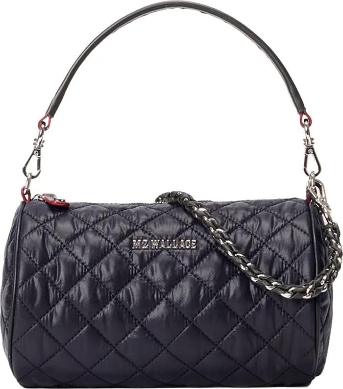 MZ Wallace Crosby Quilted Nylon Barrel Crossbody Bag | Nordstrom | Nordstrom