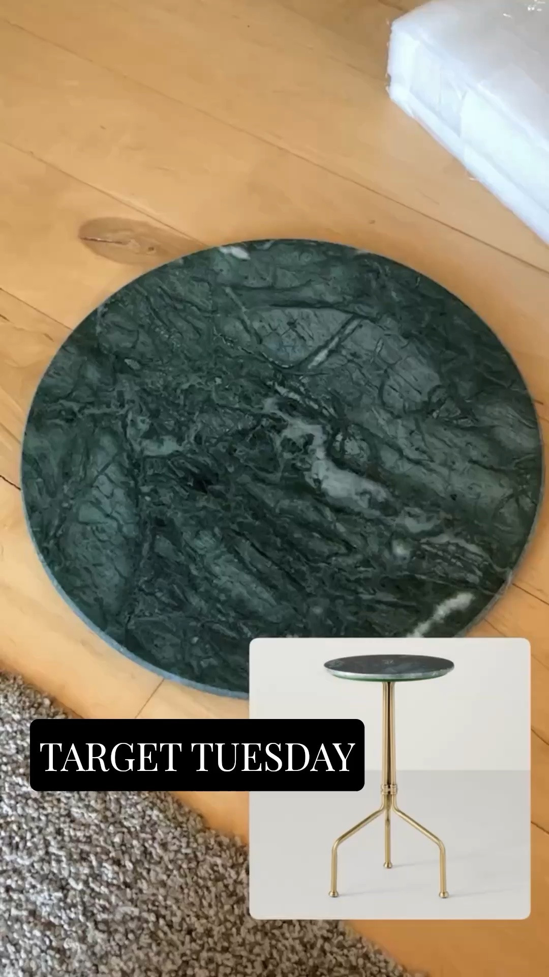 Spoiler alert — I kept it and it’s amazing! This green marble end table is not only beautiful but it’s super affordable. @Target for the win!

#LTKHome
