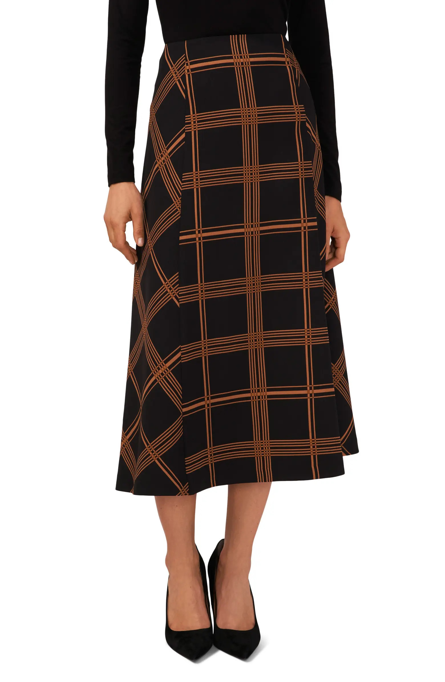 Plaid Midi Skirt | Nordstrom