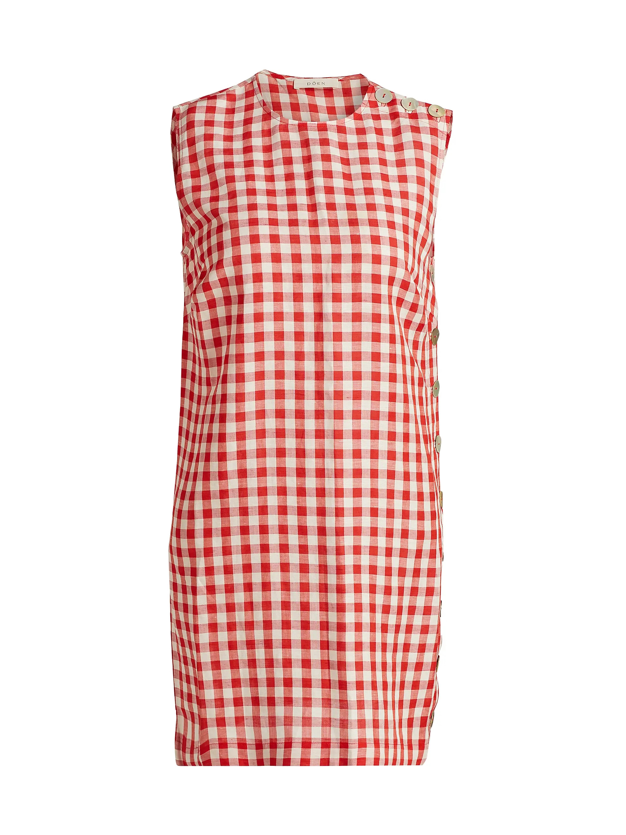 Coralie Gingham Mini Shift Dress | Saks Fifth Avenue