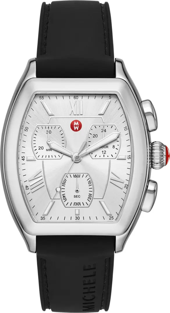 Relevé Sport Chronograph Silicone Strap Watch, 36mm | Nordstrom Rack