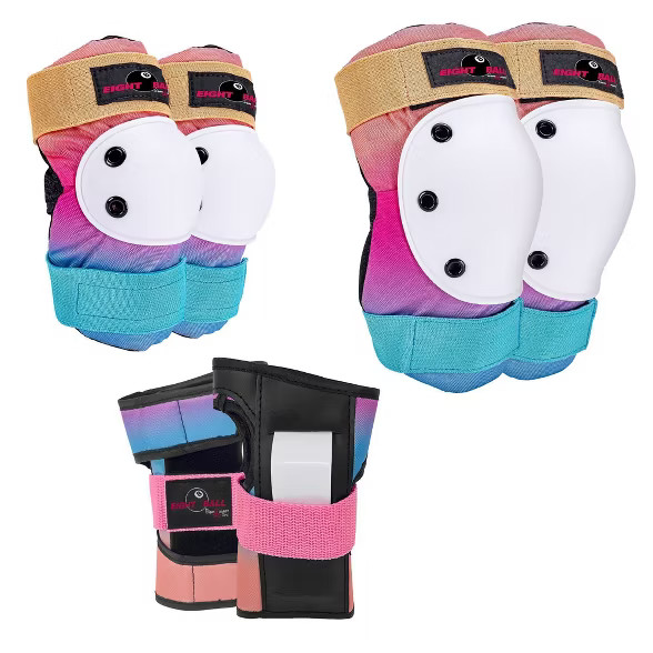 Eight Ball Kids' 8+ Pad Set 3pk - Sunset Fade | Target
