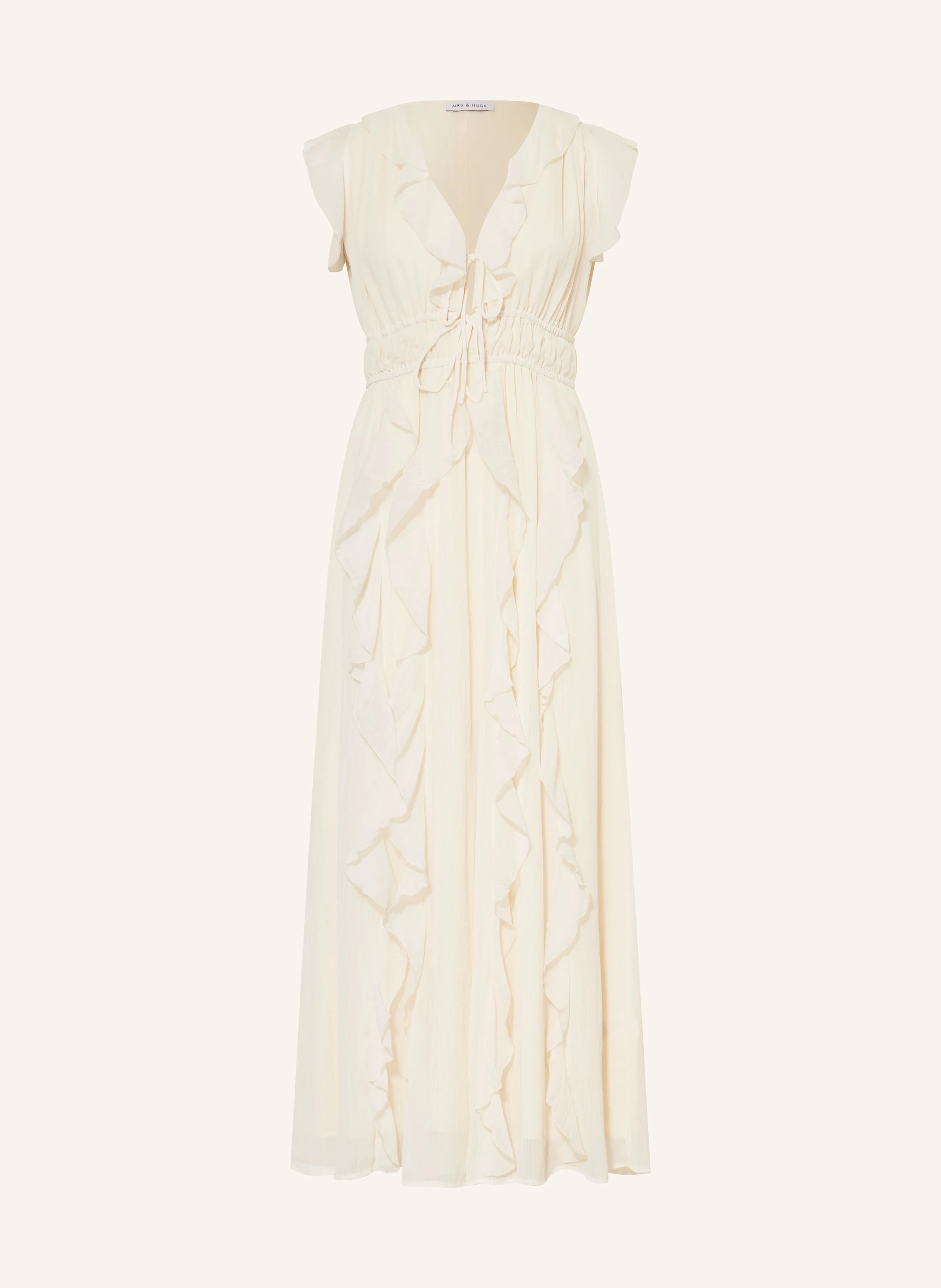 MRS & HUGS Kleid mit Volants in creme | Breuninger (DACH)