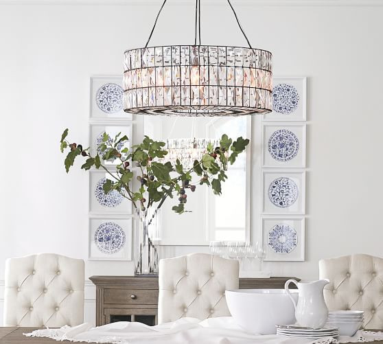 Adeline Crystal Round Chandelier | Pottery Barn (US)