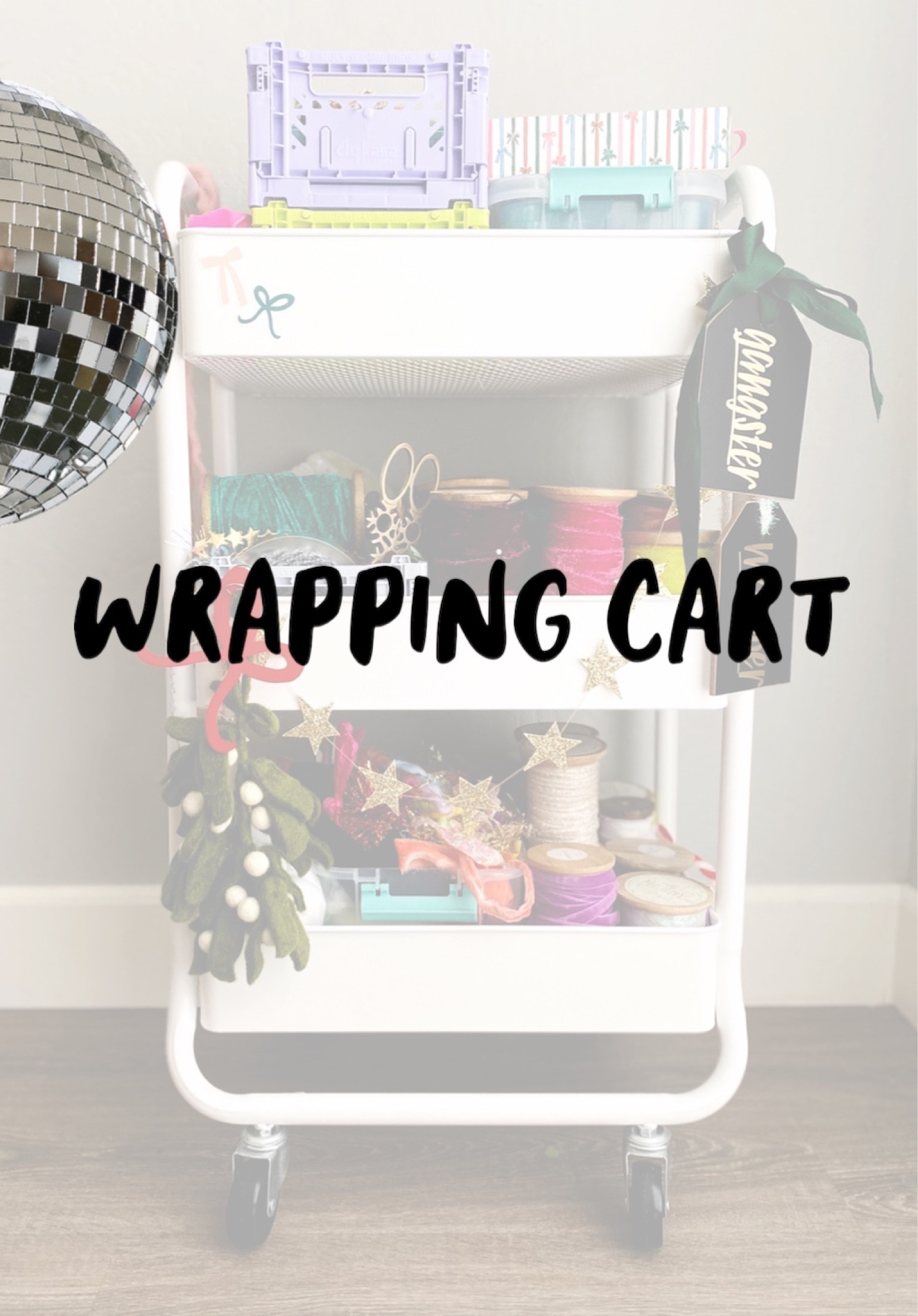 #wrapping #cart #organization #gifting #holiday 

#LTKSeasonal #LTKunder100 #LTKHoliday