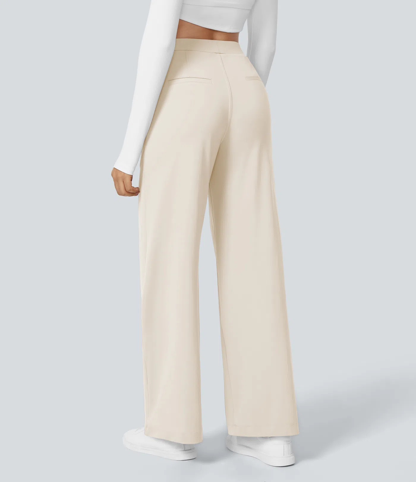 Women’s Halara Flex™ DayStretch High Waisted Pocket Straight Leg Work Pants - Halara | HALARA