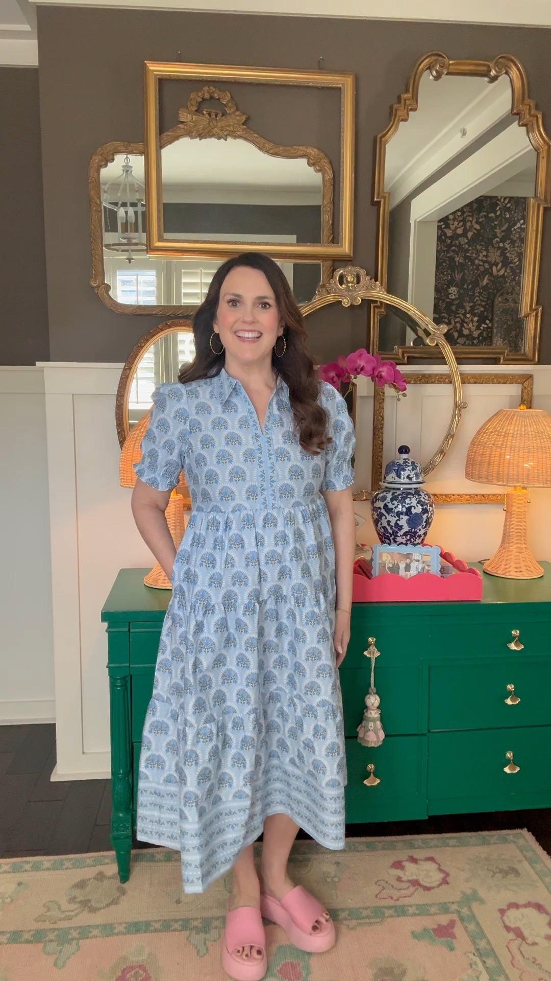 A blue and white lover’s dream!! The Molly dress from Mary Square is so pretty and flattering!



#LTKootd #LTKMidsize #LTKgrwm