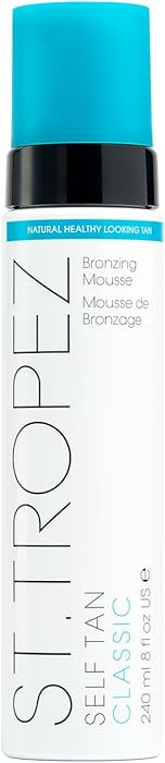 St.Tropez Classic Bronzing Self Tan Mousse for Streak-Free, Golden Tinted, Natural-Looking Tan, 8... | Amazon (US)