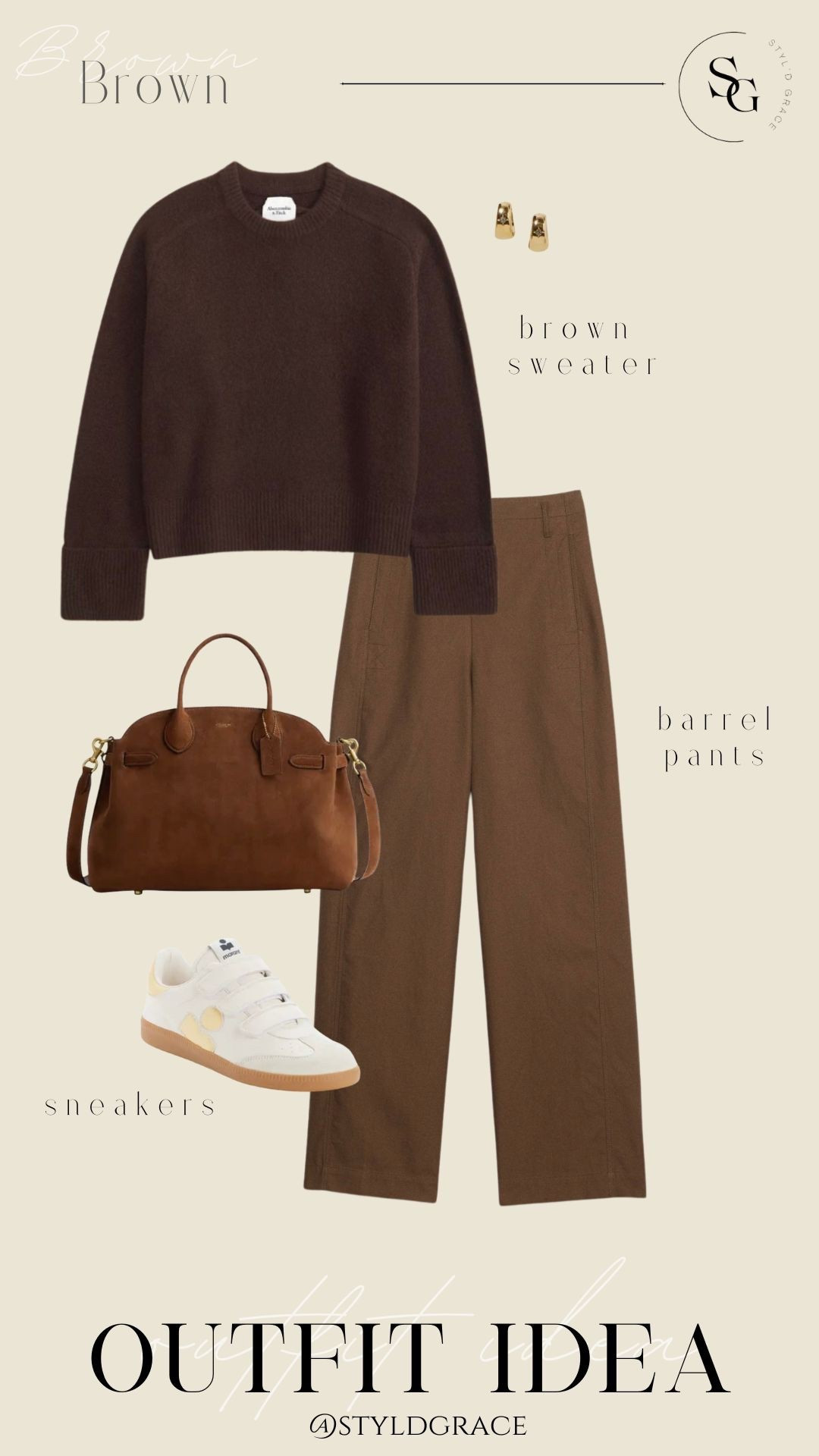 Brown outfit idea 🤎

#LTKWorkwear