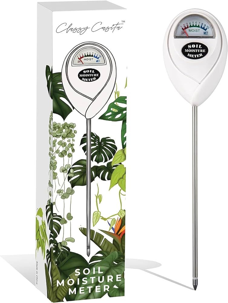 Classy Casita Soil Moisture Meter - Digital Indoor and Outdoor Plants Soil Hydrometer, Gardening ... | Amazon (US)