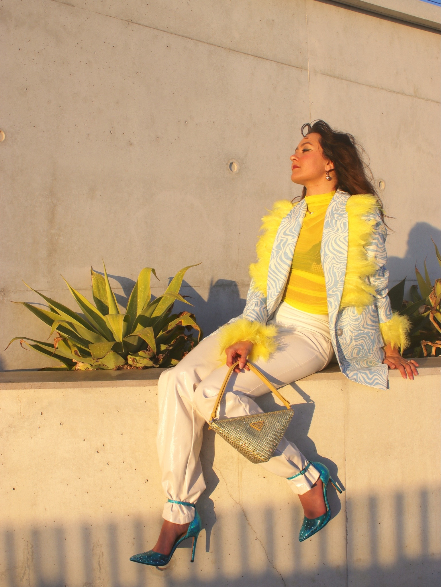 Blazer outfit, white trousers women, yellow and blue blazer, Y2K blazers, asos blazers, summer outfit, summer blazers, colorful outfit 

#LTKFind #LTKunder100 #LTKsalealert