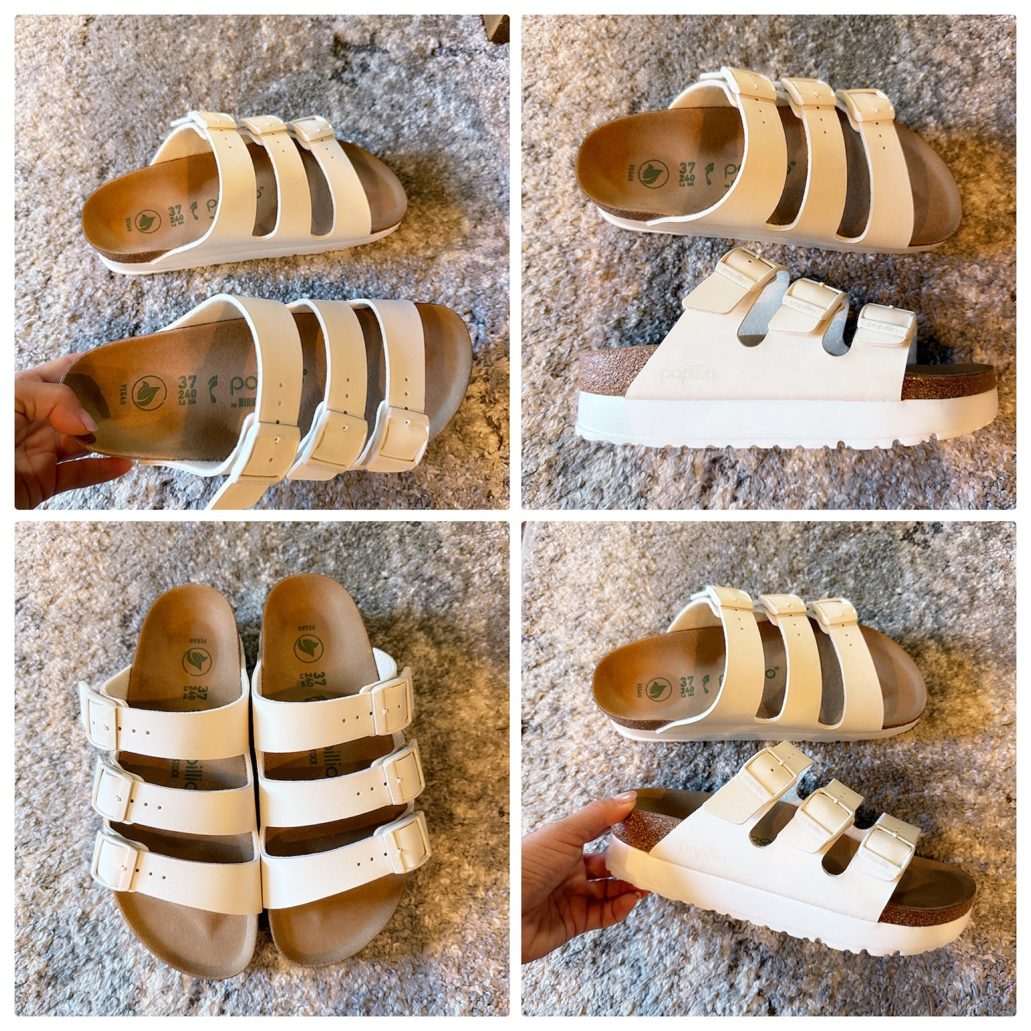 Have you tried the Papillio by Birkenstock Platform Sandals? This Papillio collection delivers the support, comfort and quality of a classic Birkenstock sandal – with a lift which I appreciate! 🙌
I wore this all day long and didn't hurt my feet at all!  And the 3 buckle straps are super fun and it's adjustable which I love! 
Use the c0de WELCOME2025 to save $15 at checkout!
#HSNInfluencer, #ad, #LoveHSN @HSN #BIRKENSTOCK