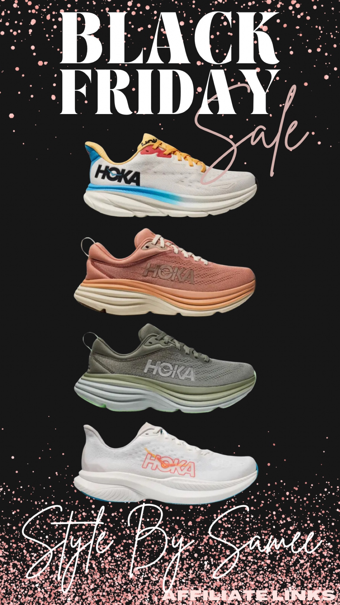 Hoka Holiday Sale! My go to workout shoe the Bondi is 👌🏼. I’m usually an 8.5-9 in sneakers and I do a 9. 

#LTKHoliday #LTKCyberWeek #LTKSaleAlert