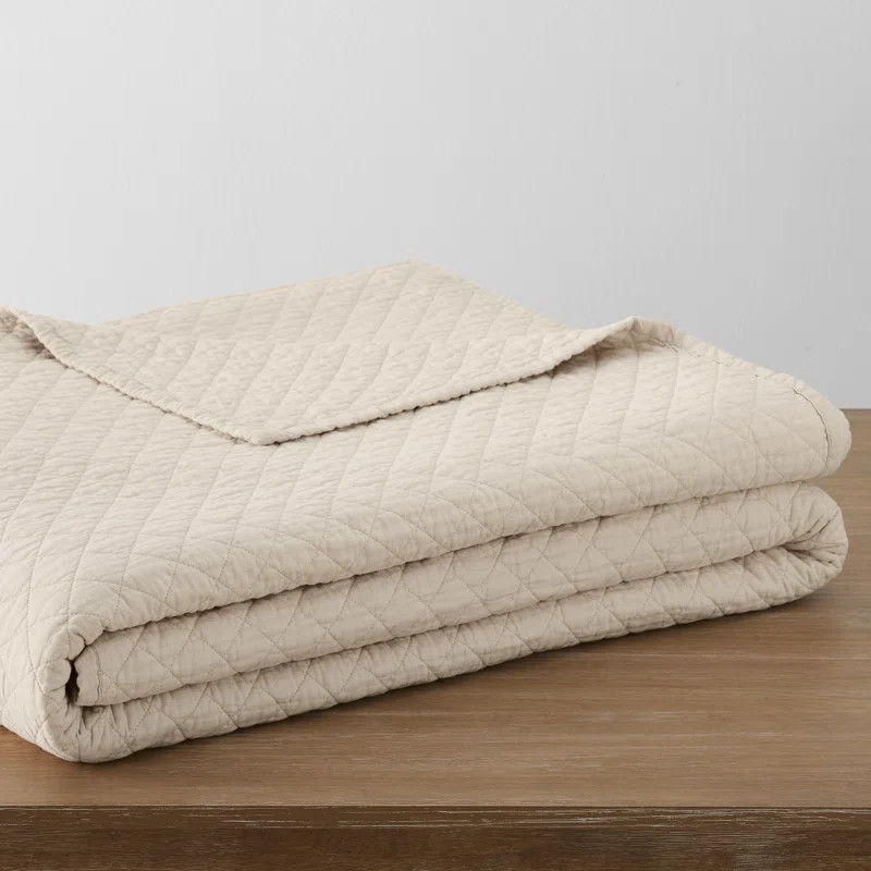 Jeffen Linen Blend Quilt | Wayfair North America
