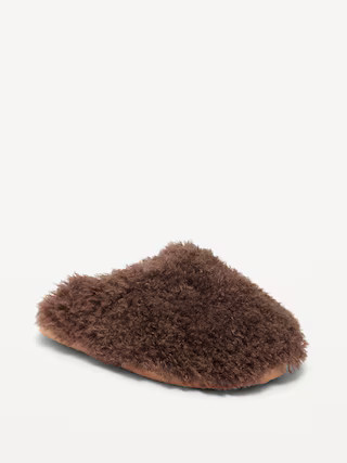 Faux Fur Mule Slippers for Women | Old Navy (US)
